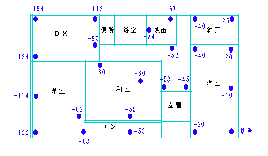 熊本県熊本市南区　N様邸_測量図